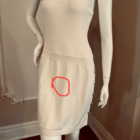 CHANEL CC LOGO DRESS SIZE 40 - Picture 6 of 16